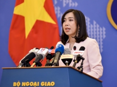 Việt Nam lên tiếng việc Trung Quốc tập trận trên Biển Đông Việt Nam lên tiếng việc Trung Quốc tập trận trên Biển Đông