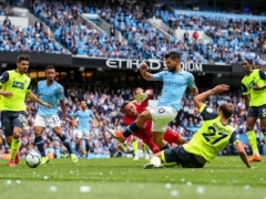 Man City 6-1 Huddersfield: Aguero lập hat-trick đầu tiên ở mùa giải mới Man City 6-1 Huddersfield: Aguero lập hat-trick đầu tiên ở mùa giải mới