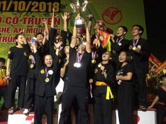 Nghệ An: Môn Phái Bình Định Gia Hà Nội đoạt cúp giải vô địch Võ cổ truyền các lứa tuổi năm 2018 Nghệ An: Môn Phái Bình Định Gia Hà Nội đoạt cúp giải vô địch Võ cổ truyền các lứa tuổi năm 2018