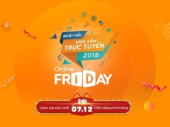 Ngày mua sắm trực tuyến 2018: Quy tụ nhiều thương hiệu lớn, khuyến mãi hấp dẫn Ngày mua sắm trực tuyến 2018: Quy tụ nhiều thương hiệu lớn, khuyến mãi hấp dẫn