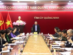 Quảng Ninh tổ chức hội nghị kiểm điểm tập thể, cá nhân các đồng chí Ủy viên BTV Tỉnh ủy