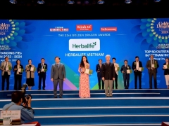 Herbalife được vinh danh Top 50 Doanh nghiệp FDI tiêu biểu tại Việt Nam