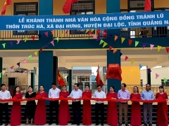 BIDV khánh thành nhà văn hóa cộng đồng tránh lũ tại Quảng Nam