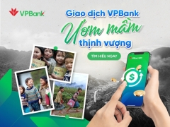 VPBank cùng chương trình Cặp lá yêu thương giúp các em nhỏ vùng cao có thêm cơ hội tới trường.