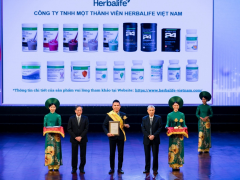 Herbalife Việt Nam được vinh danh Sản phẩm vàng vì sức khỏe cộng đồng năm 2024