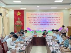 Hải Phòng: Giám sát công tác quản lý, sản xuất và cung cấp nước sạch nông thôn trên địa bàn huyện Tiên Lãng