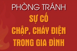 Phòng tránh sự cố chập, cháy điện trong gia đình