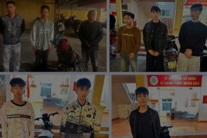 Công an xã Tiên Lãng phát hiện, xử lý trường hợp vi phạm trật tự an toàn giao thông