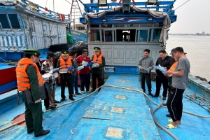 Đà Nẵng: Bộ đội Biên phòng xử phạt 20 chủ phương tiện vi phạm IUU
