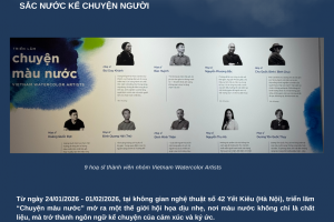 Chuyện màu nước, sắc nước kể chuyện người