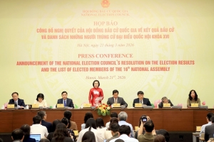 Hội đồng Bầu cử quốc gia xác nhận đủ tư cách cho 500 đại biểu Quốc hội khóa XVI