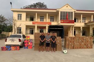 Phú Thọ: Khởi tố 6 bị can trong đường dây buôn lậu gần 2 tấn pháo hoa nổ