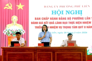 Hải Phòng: Phường Phù Liễn quyết tâm thực hiện hiệu quả nhiệm vụ quý II