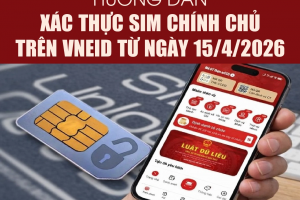 Hướng dẫn tự xác thực SIM chính chủ trên VNeID