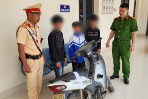 Lào Cai: Giao xe máy cho học sinh chưa đủ tuổi, một người bị phạt 9 triệu đồng