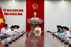 Chủ tịch UBND tỉnh Quảng Ninh chủ trì họp rà soát nhiệm vụ Tổ công tác lĩnh vực văn hóa - xã hội
