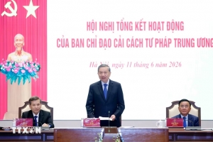 Tổng Bí thư, Chủ tịch nước Tô Lâm: Cải cách tư pháp giai đoạn mới, bảo vệ công lý và kiến tạo niềm tin