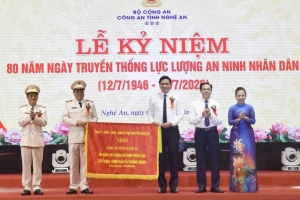 Công an Nghệ An kỷ niệm 80 năm Ngày truyền thống lực lượng An ninh nhân dân