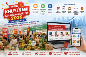 Tháng Khuyến mại tập trung quốc gia 2026: Kích cầu tiêu dùng gắn với ngăn chặn hàng giả, hàng nhái