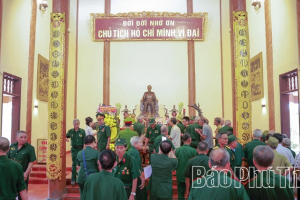 Phú Thọ: Kỷ niệm 79 năm Ngày Thương binh - Liệt sĩ với nhiều hoạt động ý nghĩa