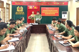 Công an Ninh Bình tọa đàm về nhiệm vụ bảo vệ an ninh, trật tự trong tình hình mới