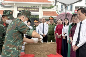 Phú Thọ: Lấy mẫu ADN 15 phần mộ liệt sĩ chưa xác định danh tính tại xã Yên Lạc