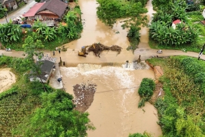 Thái Nguyên chủ động ứng phó với mưa lớn, lũ, ngập lụt, lũ quét, sạt lở đất, lốc, sét, mưa đá