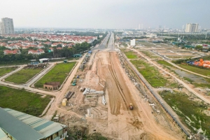 Hà Nội phân luồng giao thông 2 tháng phục vụ thi công nút giao Vành đai 3,5