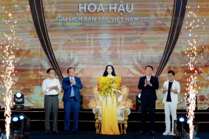 Vũ Thị Thảo đăng quang Hoa hậu Du lịch Bản sắc Việt Nam 2026