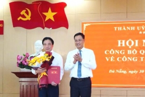 Đà Nẵng: Ban Thường vụ Thành ủy công bố quyết định về công tác cán bộ chủ chốt