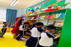 Lâm Đồng chuẩn hóa mô hình Thư viện thân thiện, lan tỏa văn hóa đọc trong trường tiểu học