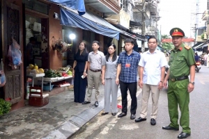 Ninh Bình: Phường Nam Định ra quân lập lại trật tự đô thị, xây dựng tuyến đường văn minh, hiện đại