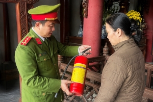 Bắc Ninh: Nâng cao hiệu quả công tác phòng cháy, chữa cháy tại các di tích lịch sử - văn hóa