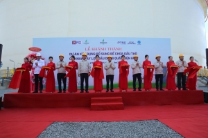 Năng lực tồn chứa dầu thô của Nhà máy Lọc dầu Dung Quất tăng thêm 12,5%