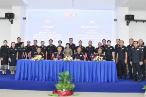 Hải quan khu vực IX và Hải quan Lào phối hợp chống buôn lậu qua biên giới