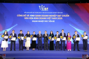 Khởi động Chương trình xét chọn "Doanh nghiệp đạt chuẩn Văn hóa Kinh doanh Việt Nam năm 2026"