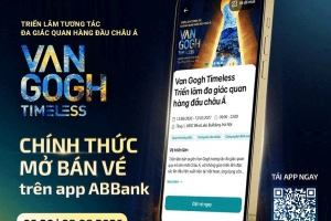 ABBank tung ưu đãi "Giao dịch dễ dàng, nhận quà kiệt tác", tặng khách hàng đặc quyền trải nghiệm Van Gogh Timeless