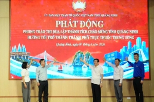 Phát động phong trào thi đua chào mừng Quảng Ninh trở thành thành phố