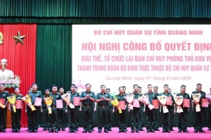 Quảng Ninh thành lập Trung đoàn Bộ binh 17 và Trung đoàn Bộ binh 18