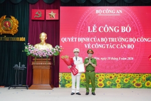 Đại tá Hoàng Quốc Việt giữ chức Giám đốc Công an tỉnh Thanh Hóa