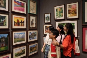Triển lãm “Ngàn năm di sản” tại Văn Miếu - Quốc Tử Giám