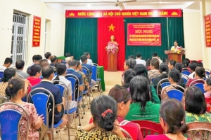 Quảng Ninh: Cử tri Vân Đồn nhất trí giới thiệu 27 người ứng cử trưởng thôn, khu phố