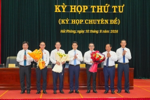 Hải Phòng: Kỳ họp thứ 4 (kỳ họp chuyên đề) HĐND thành phố khóa XVII, nhiệm kỳ 2026 - 2031 thực hiện công tác nhân sự