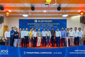Tập đoàn Austdoor tăng tốc mở rộng thị trường ra Bắc Mỹ và Đông Nam Á