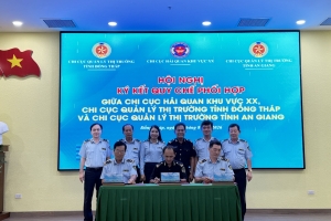 Hải quan khu vực XX phối hợp Quản lý thị trường Đồng Tháp, An Giang chống buôn lậu qua biên giới
