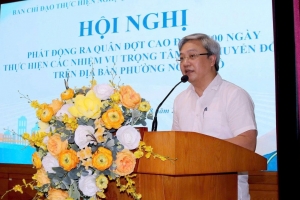Hà Nội: Phường Nghĩa Đô đặt chỉ tiêu 100% hồ sơ doanh nghiệp trực tuyến trong cao điểm chuyển đổi số