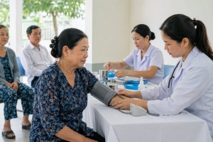 Tây Ninh đẩy mạnh vận động người dân khám sức khỏe miễn phí