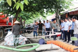 Nghệ An yêu cầu hoàn thành 7 dự án chống ngập trước ngày 20/9