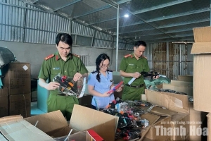 Thanh Hóa: Tạm giữ hơn 3.700 sản phẩm đồ chơi trẻ em có dấu hiệu vi phạm