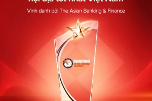 Techcombank là Ngân hàng Bán lẻ nội địa tốt nhất Việt Nam trong 5 năm liên tiếp